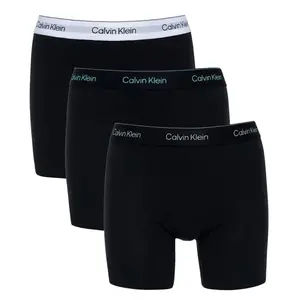 Calvin Klein Heren boxershorts 3-Pack Boxer Brief - Icon Cotton Stretch Calvin Klein Heren boxershorts 3-Pack Boxer Brief - Icon Cotton Stretch