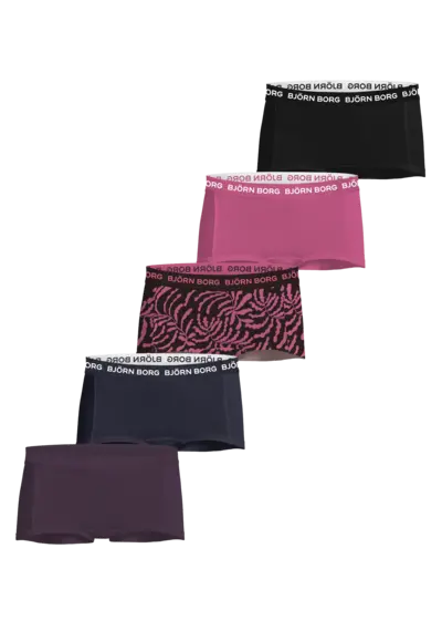 Björn Borg 5-Pack meisjes boxershorts - Cotton stretch