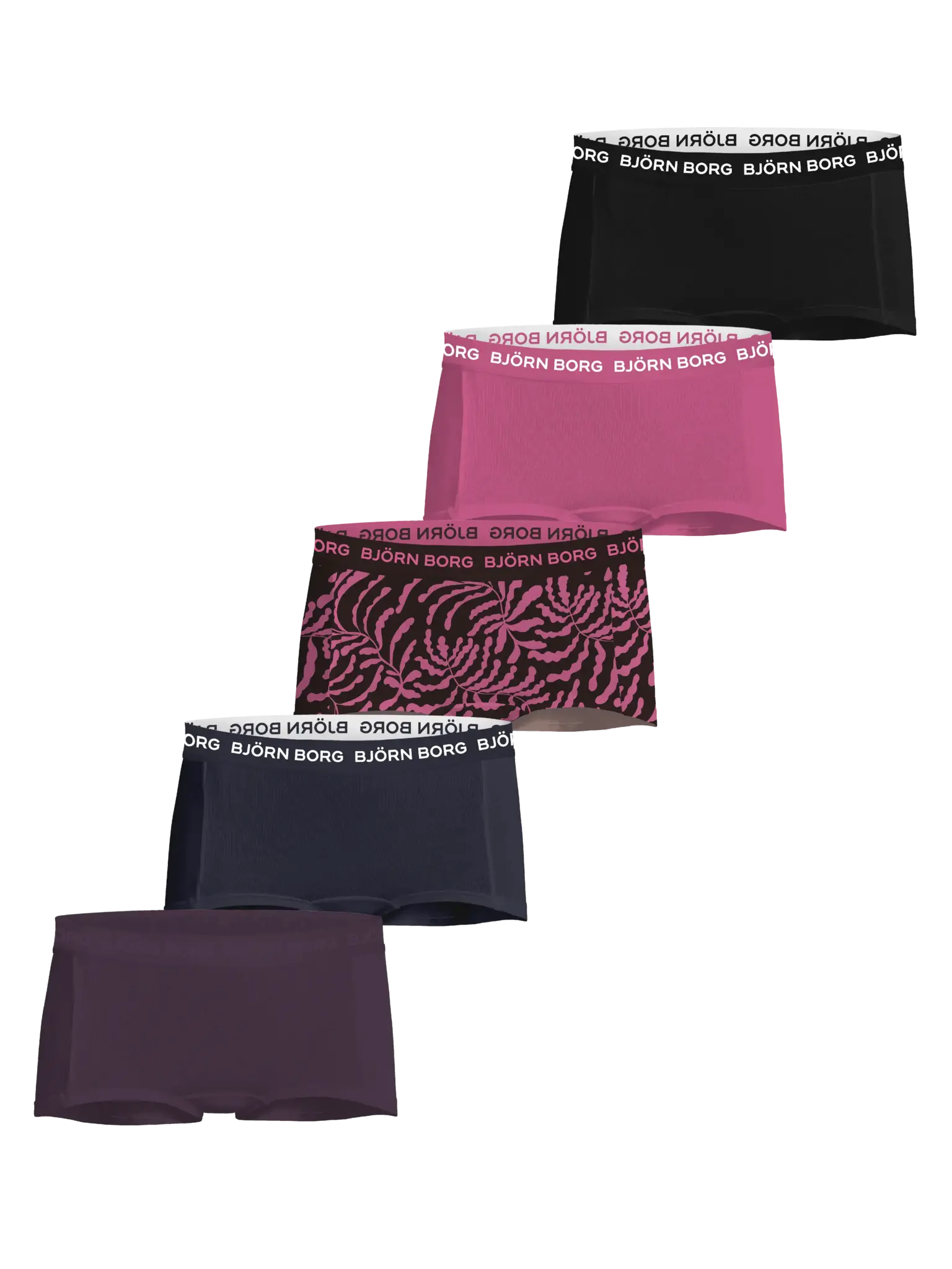 Björn Borg 5-Pack meisjes boxershorts - Cotton stretch