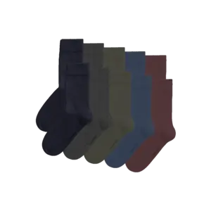 Bjorn Borg 5-paar - heren sokken - Combi - Essential - Katoenen mannen kousen - Voordeelverpakking