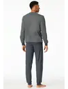 Schiesser pyjama heren Katoen lange mouw- Comfort Essentials - Zonder boordjes