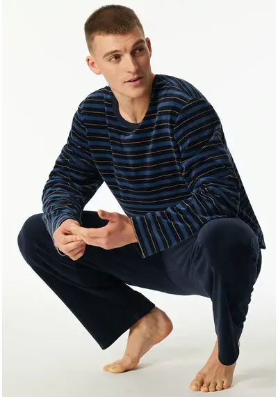 Schiesser heren pyjama badstof -Casual Nightwear Schiesser heren pyjama badstof -Casual Nightwear
