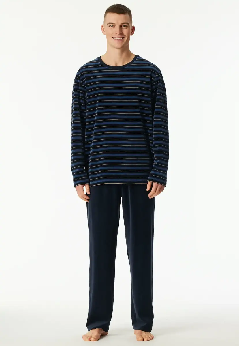 Schiesser heren pyjama badstof -Casual Nightwear