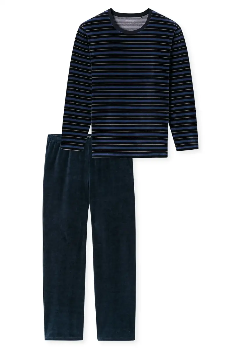 Schiesser heren pyjama badstof -Casual Nightwear