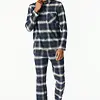 Schiesser Heren Flanellen Pyjama - Flanel - selected! Premium Warming