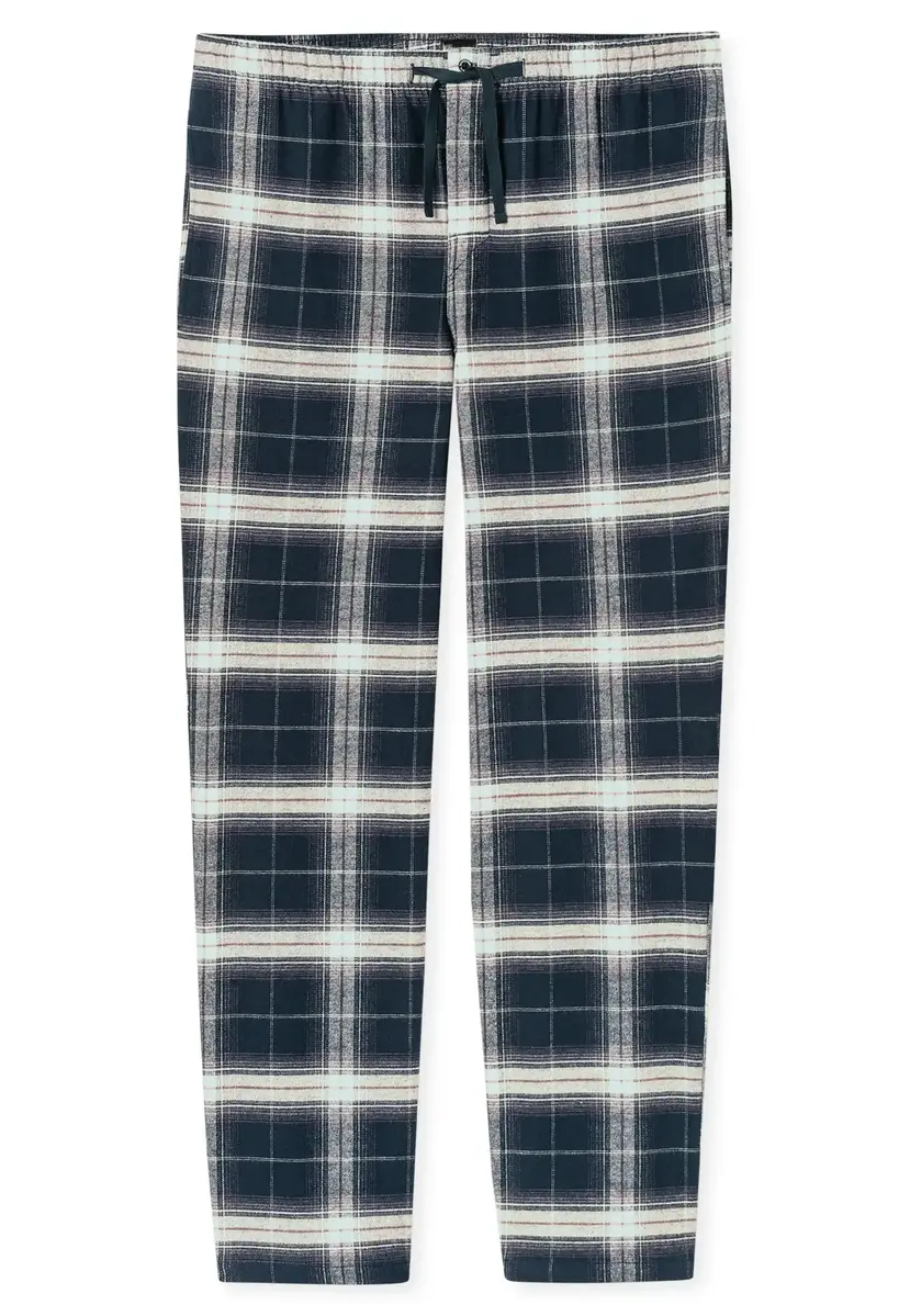 Schiesser Heren Flanellen Pyjama - Flanel - selected! Premium Warming