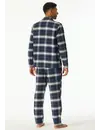 Schiesser Heren Flanellen Pyjama - Flanel - selected! Premium Warming