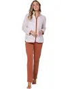 Pastunette Teddy Huispak Dames Fleece - Bruin pyjama pak met rits - Warm