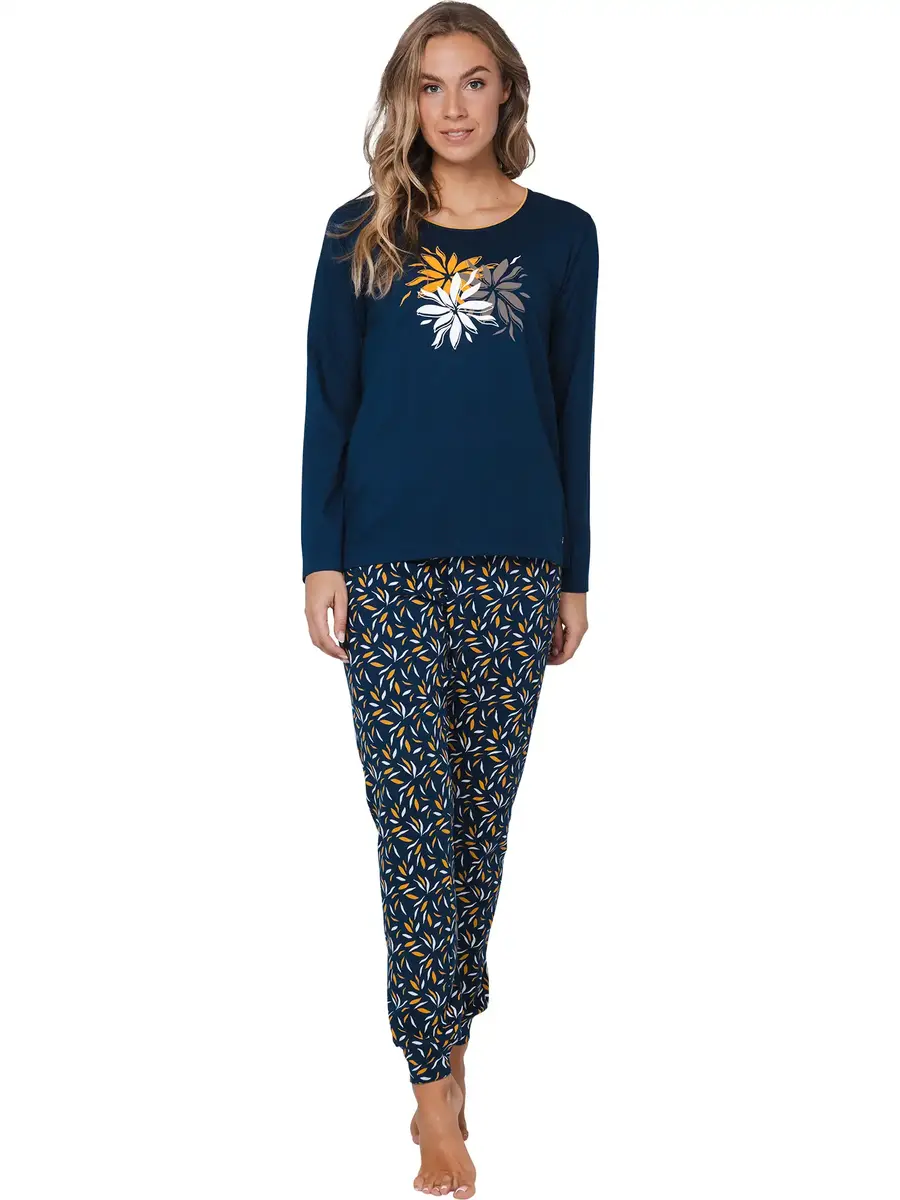 Pastunette dames pyjama lange mouwen - Moonlite