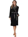 Pastunette dames Badjas - Zwart - Morning Gown