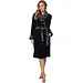 Pastunette dames Badjas - Zwart - Morning Gown - Zwart