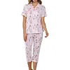 Pastunette dames capri pyjama - Shortama -  Breeze