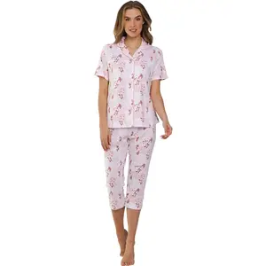 Pastunette dames capri pyjama - Shortama - Breeze Pastunette dames capri pyjama - Shortama - Breeze