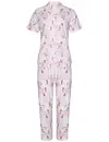Pastunette dames capri pyjama - Shortama -  Breeze