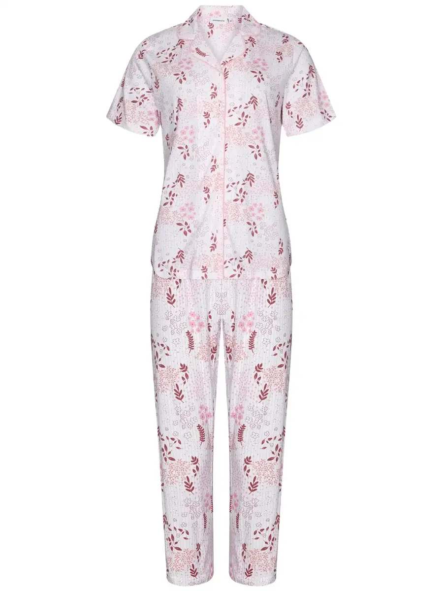 Pastunette dames capri pyjama - Shortama -  Breeze