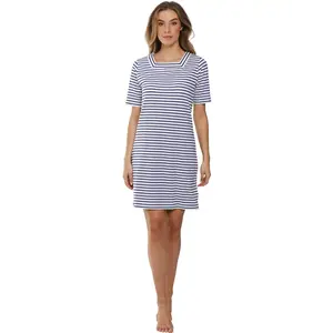 Pastunette dames nachthemd korte mouw - See Breeze Pastunette dames nachthemd korte mouw - See Breeze