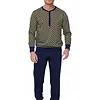 Pastunette Heren katoenen pyjama met lange mouwen - Adventure