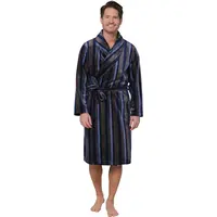 Pastunette Fleece heren badjas - 115CM - DonkerBlauw Pastunette Fleece heren badjas - 115CM - DonkerBlauw