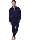 Pastunette heren Huispak - Zipper - Donkerblauw