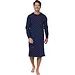 Pastunette Heren Nachthemd - Donkerblauw met print - Donkerblauw