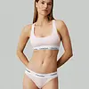 Calvin Klein Bralette dames - Top - Katoenen BH Top met brede bandjes