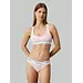 Calvin Klein Bralette dames - Top - Katoenen BH Top met brede bandjes - Roze