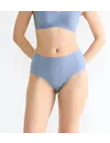 Sloggi Zero Feel taille slip dames 2.0 - High waist - Hoge naadloze dames onderbroek - Katoenen kruisje - Schijnt niet door - Zwart - Huidskleur - Donkerblauw
