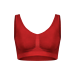 Gianvaglia naadloze comfort top /BH - Microfiber Bh topje - naadloze bralette - Rood
