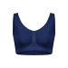 Gianvaglia naadloze comfort top /BH - Microfiber Bh topje - naadloze bralette - Donkerblauw