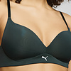 Puma BH zonder beugel met vulling - Everyday - Comfort T-shirt Bh die niet doorschijnt - Zwart - Huidskleur - Wit