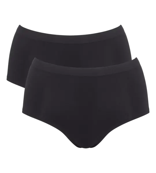 Sloggi 2-pack Go sense taille slip dames - High waist Sloggi 2-pack Go sense taille slip dames - High waist