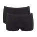 Sloggi 2-Pack Go sense short - Boxershort - Zwart