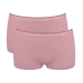 Sloggi 2-Pack Go sense short - Boxershort - Oudroze