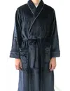 Paul Hopkins heren Fleece Badjas - Sjaalkraag