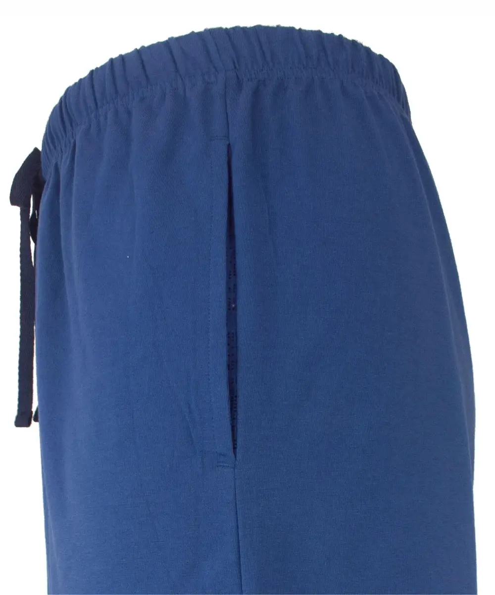 M.E.Q. Heren pyjama lange mouwen katoen - Winter blue M.E.Q. Heren pyjama lange mouwen katoen - Winter blue