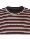 M.E.Q. Heren pyjama lange mouwen katoen - Grey stripe