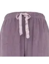 Tenderness dames pyjama Velours - Lila Flower - Warme winter pyjama - Teddy