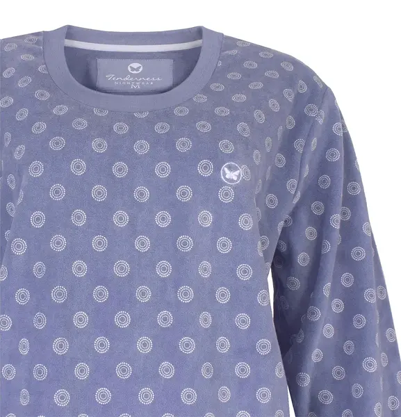 Tenderness dames pyjama Velours - Lila Circle Tenderness dames pyjama Velours - Lila Circle