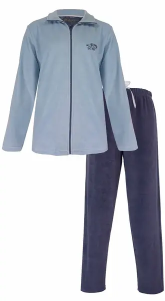 Medaillion dames huispak Velours - Chique Blue - Warm winter 2-delig huispak - lounge pak dames - Copy Medaillion dames huispak Velours - Chique Blue - Warm winter 2-delig huispak - lounge pak dames - Copy