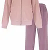Tenderness dames huispak Velours - Winter pink - Warm winter 2-delig huispak - lounge pak dames - Copy