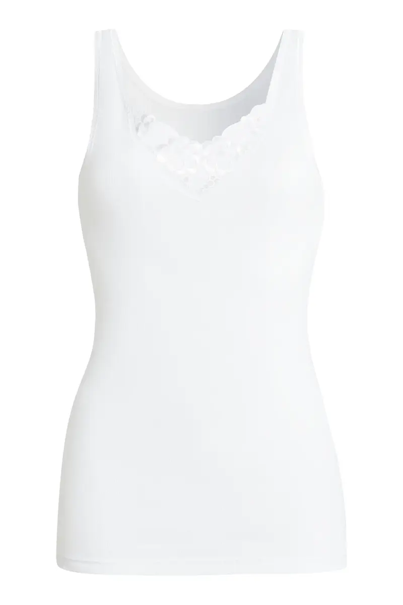 Conta kanten dames hemd katoen - 167 - Vrouwen singlet - 100% katoen - Naadloos - Copy Conta kanten dames hemd katoen - 167 - Vrouwen singlet - 100% katoen - Naadloos - Copy