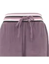 Irresistible dames huispak velours- Lila stripe - Warm 2-delig huispak  - Copy
