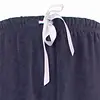 Medaillion dames velours pyjama doorknoop - Winter Flower - Warme zachte pyjama