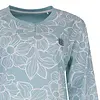 Tenderness dames pyjama Tricot lange mouw - Aqua blue