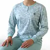 Tenderness dames pyjama Tricot lange mouw - Aqua blue