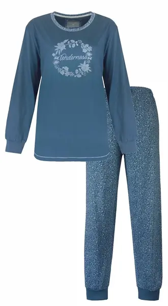 Tenderness dames pyjama Tricot lange mouw - Winter Flower Tenderness dames pyjama Tricot lange mouw - Winter Flower