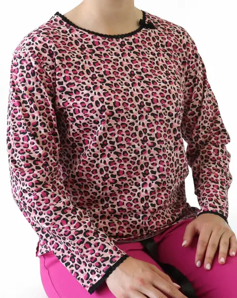 Irresistible dames pyjama lange mouw - Winter Panter Irresistible dames pyjama lange mouw - Winter Panter
