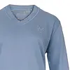 Medaillion katoenen dames pyjama lange mouw - Blue