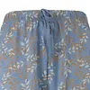 Medaillion katoenen dames pyjama lange mouw - Blue