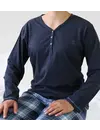 Irresistible dames pyjama lange mouw - Flanellen broek